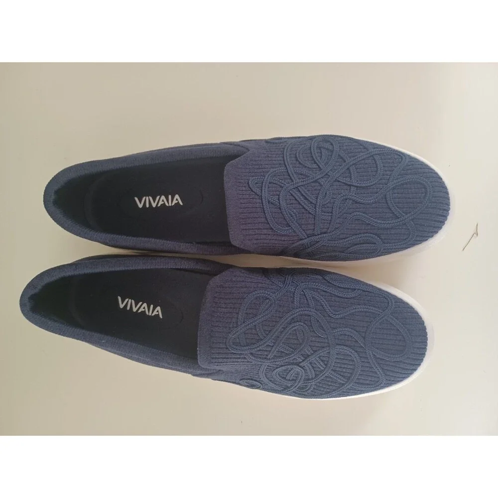 Vivaia Slip-on Loafer EU Sz 41- Women 10 Very Comfortable Stretch Boutique - Picture 3 of 6